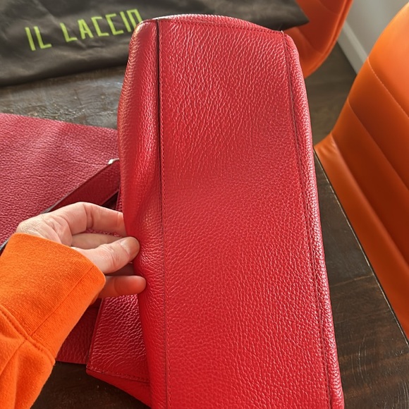 RED Italian handbag - Picture 9 of 9